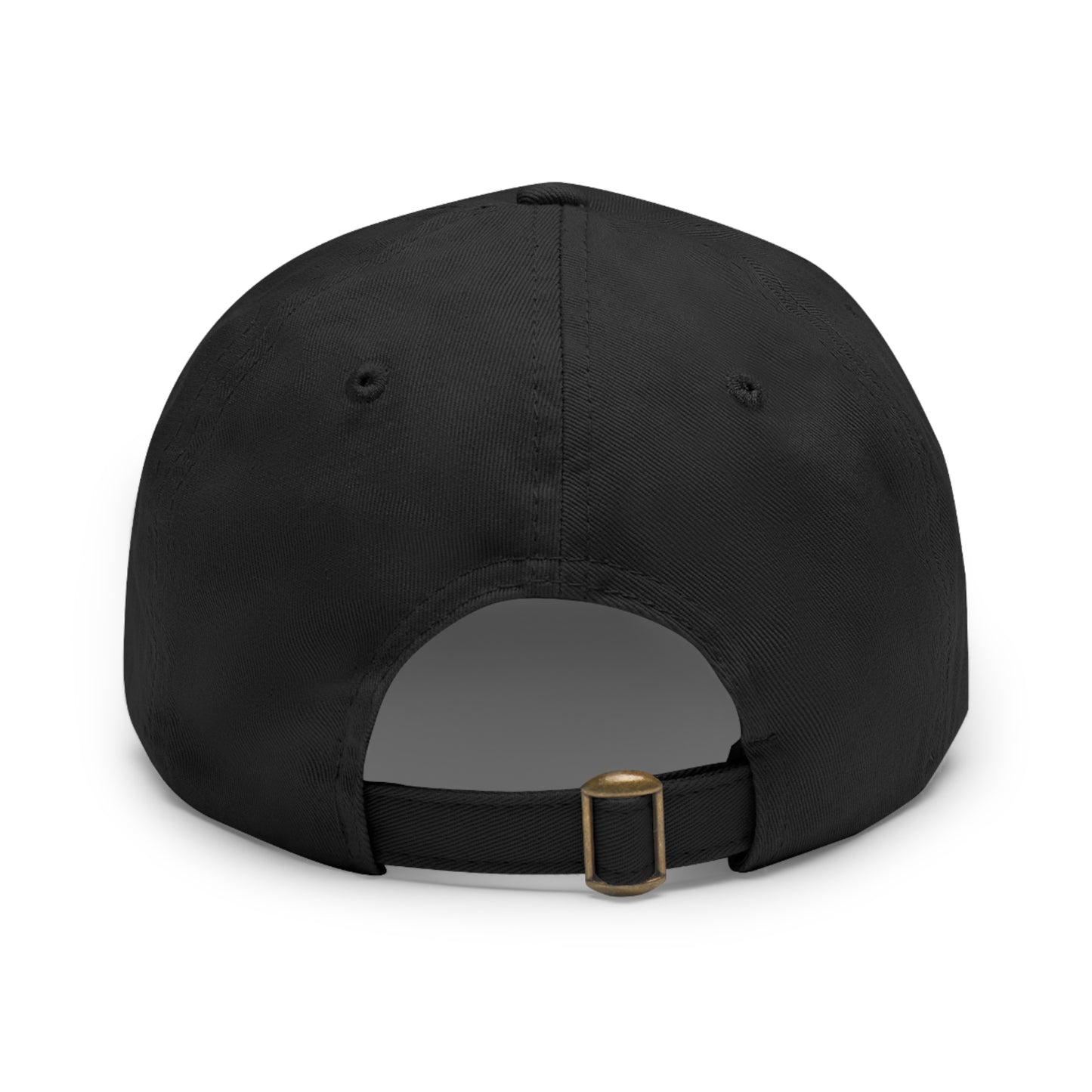 Dad Hat with Leather Patch (Round) - I Love You Cherry Much.