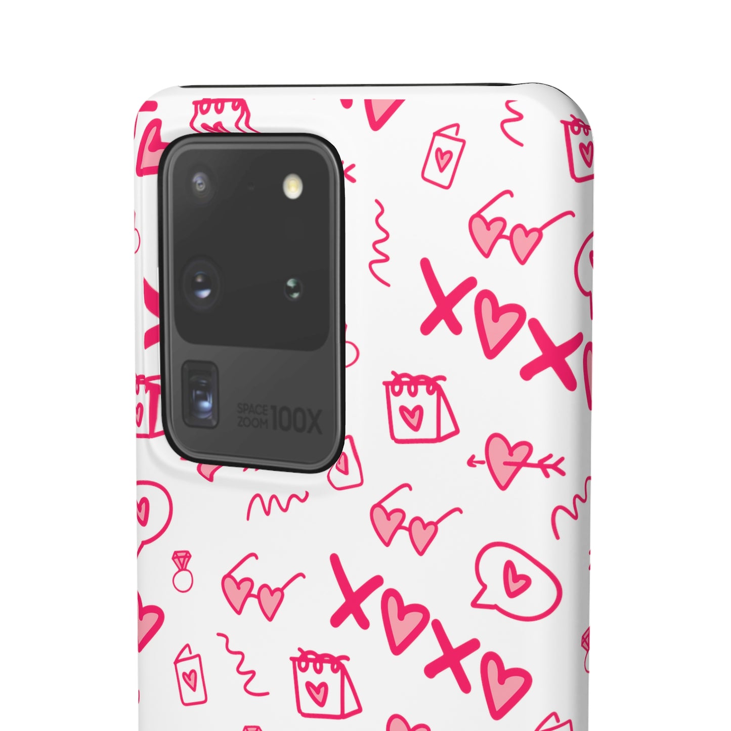 Snap Cases - Red doodles, hearts, bags and more