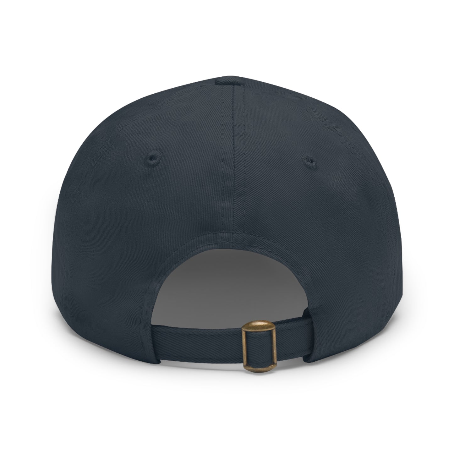 Dad Hat with Leather Patch (Round) - I Love You Cherry Much.