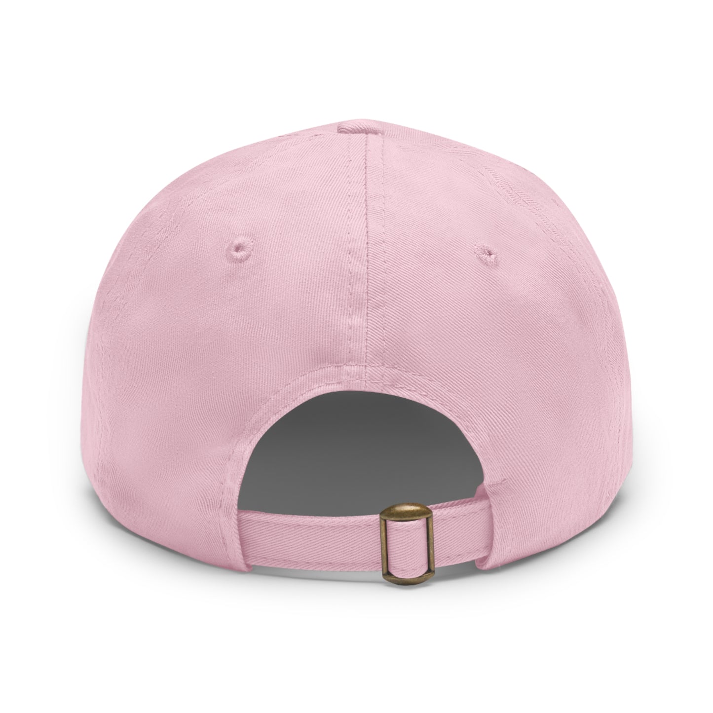 Dad Hat with Leather Patch (Round) - You're The Cherry Best.