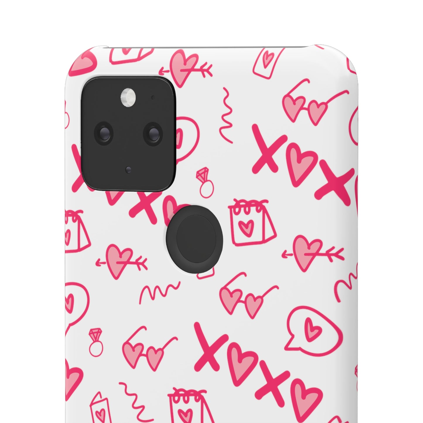 Snap Cases - Red doodles, hearts, bags and more